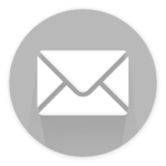 White email icon, light grey